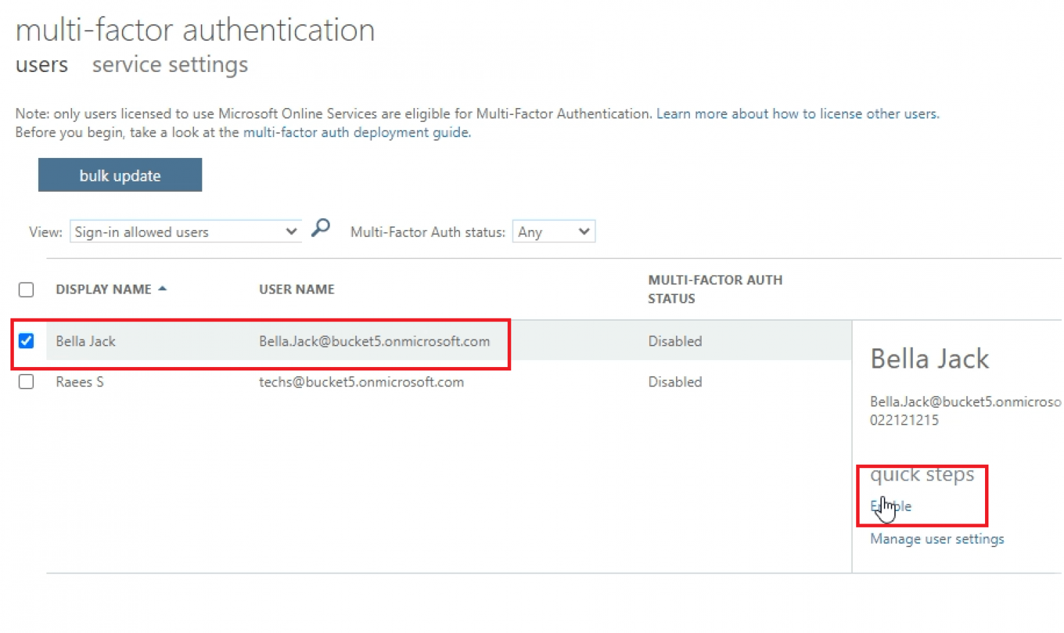How to enable Multi Factor Authentication on MS O365 TechsBucket More Stuff