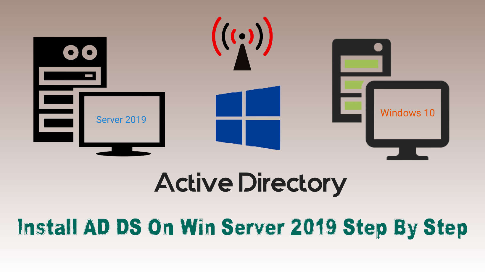 Install Active Directory Domain Services On Windows Server 2019