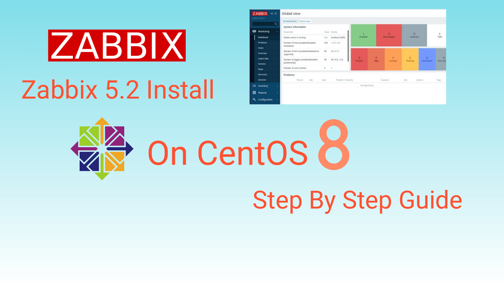 How To Install and Configure Zabbix 5.2 On CentOS 8