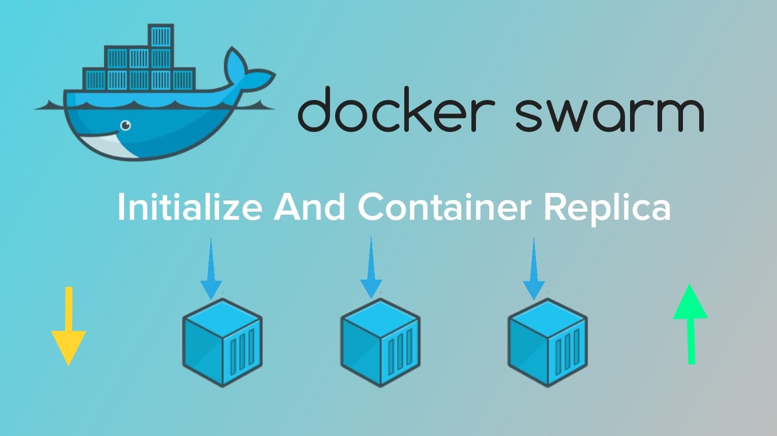 Create Service on Docker Swarm And Container Replicas