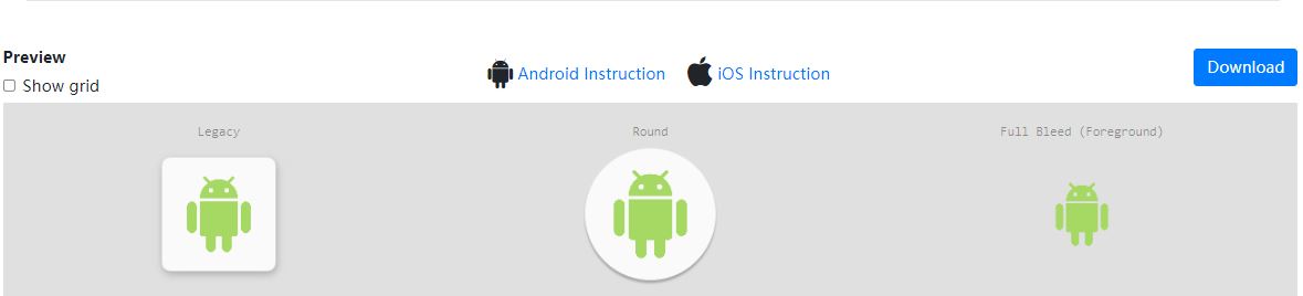 android generate app icon