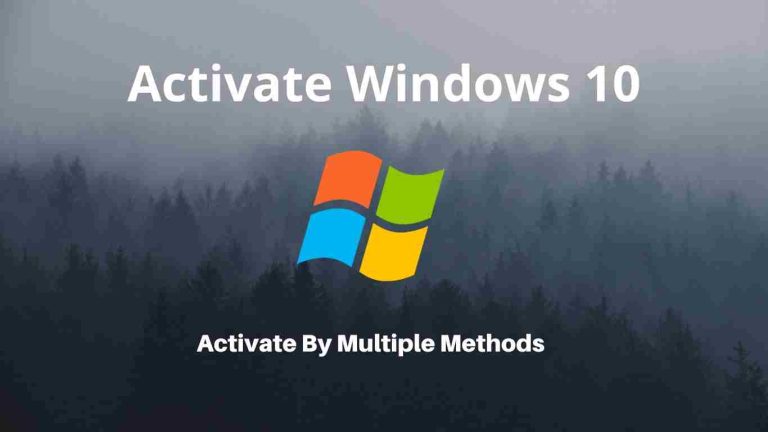 Activate Windows 10