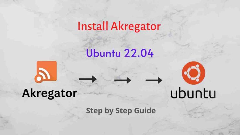 Install Akregator on Ubuntu