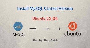 Install MySQL 8 on Ubuntu 22.04