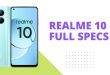 Realme 10 Full Specification