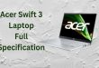 Acer Swift 3 Laptop (AMD Hexa Core Ryzen 5/8 GB/512 GB SSD/Windows 11)