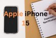 Apple iPhone 15 – Expected Specification
