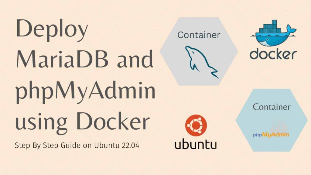 Deploy MariaDB and phpMyAdmin using Docker