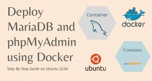Deploy MariaDB and phpMyAdmin using Docker