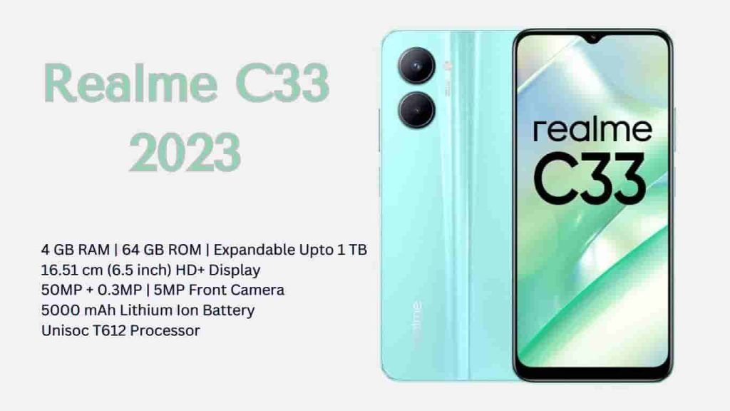 Realme C33