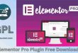 Free Download Elementor Pro GPL v3.11.5