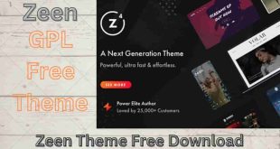Zeen Theme GPL Free Download [v4.3.0]