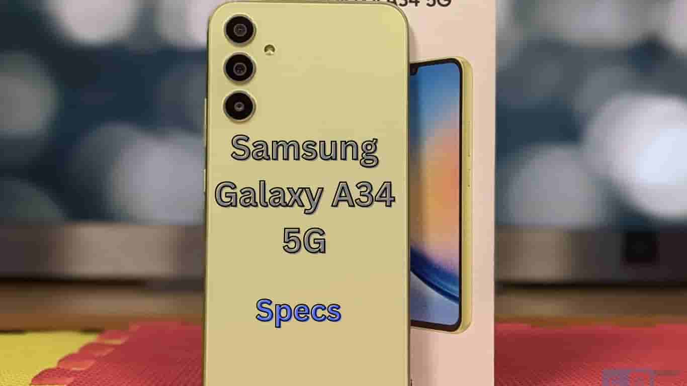 Samsung Galaxy A34 5G Features and Specs