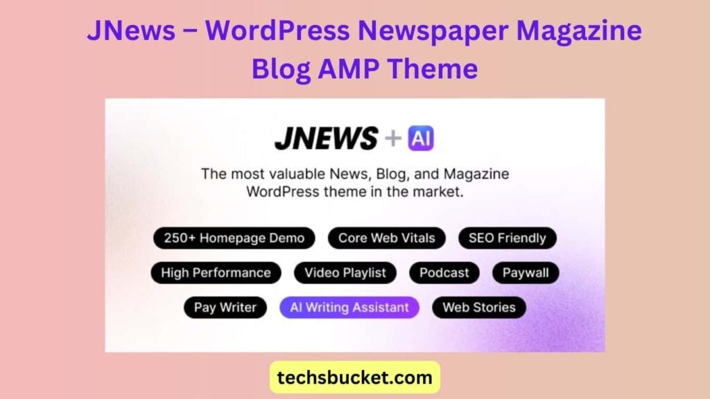 JNews – WordPress Newspaper Magazine Blog AMP Theme