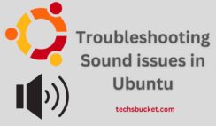 Troubleshooting Sound issues in Ubuntu