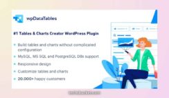 wpDataTables – Tables and Charts Manager for WordPress 5.8.1