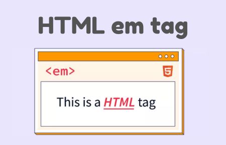 HTML em tag