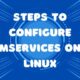 Steps to configure mServices on Linux